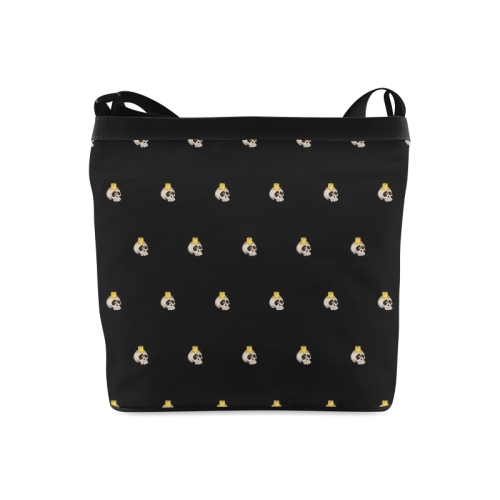 halloween - skull with candle pattern Crossbody Bags (Model 1613)