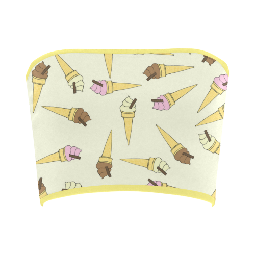 Neapolitan Ice Cream Bandeau Top