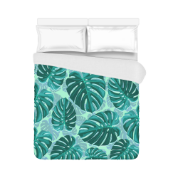 Tropical Leaf Monstera Plant Pattern Duvet Cover 86 X70 All