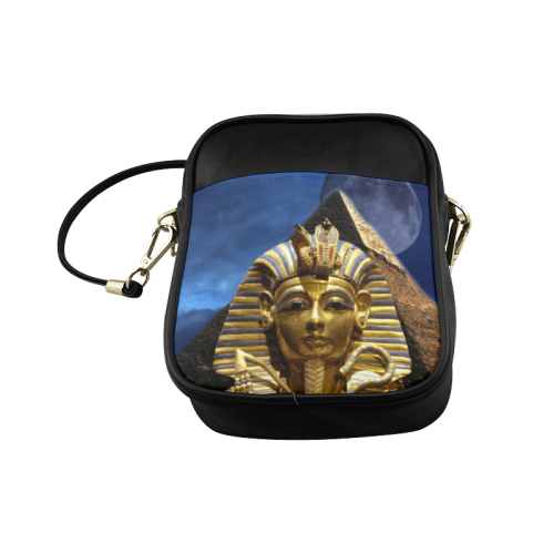 King Tut and Pyramid Sling Bag (Model 1627)