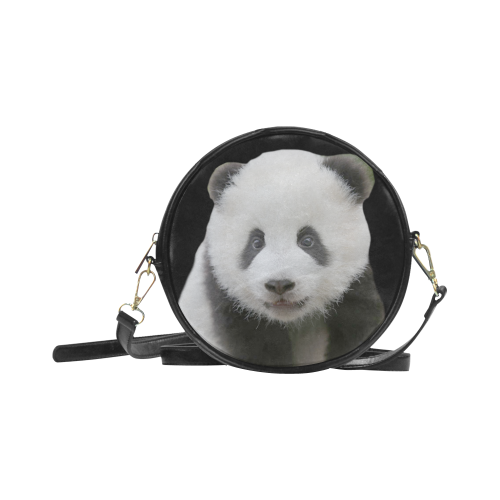 Panda Bear Round Sling Bag (Model 1647)