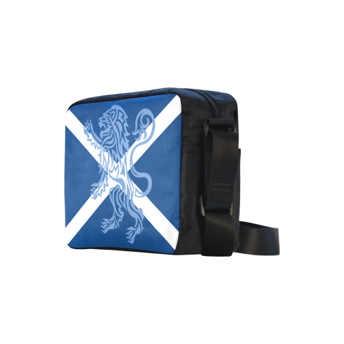 Tribal Lion Rampant and Saltire Flag by ArtformDesigns Classic Cross-body Nylon Bags (Model 1632)