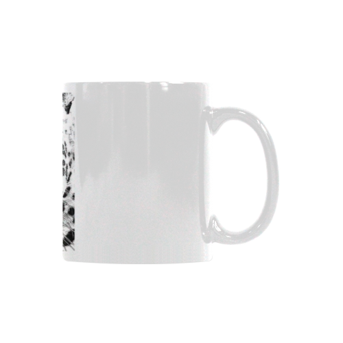 Leopard 11 oz mug in pencils White Mug(11OZ)