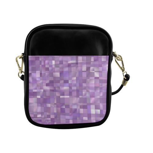 Purple Pearl, Mosaic Sling Bag (Model 1627)