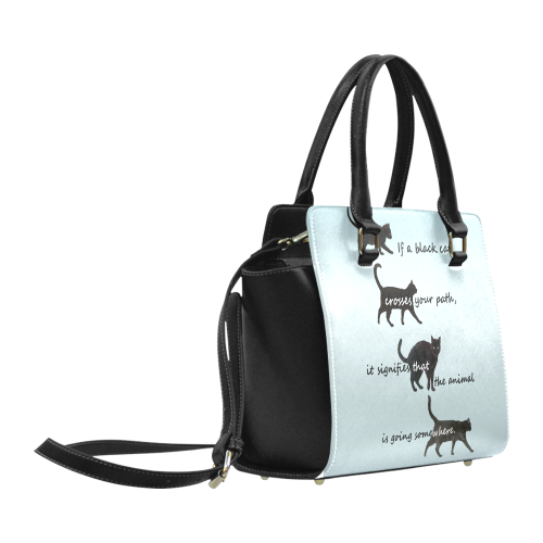 If a black cat Classic Shoulder Handbag (Model 1653)