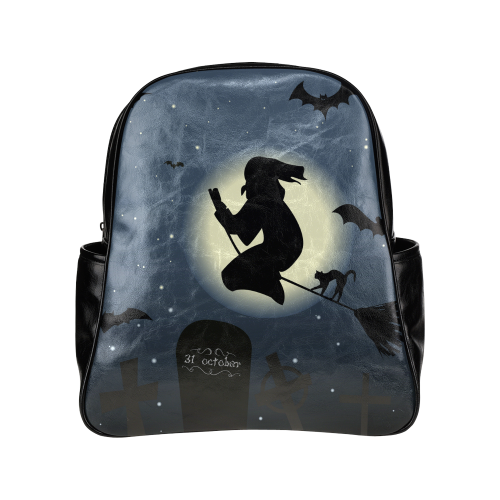 Halloween20160819 Multi-Pockets Backpack (Model 1636)