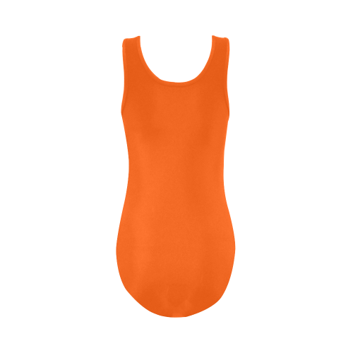 pop art pug Vest One Piece Swimsuit (Model S04)