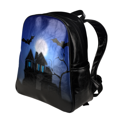 Halloween20160824 Multi-Pockets Backpack (Model 1636)
