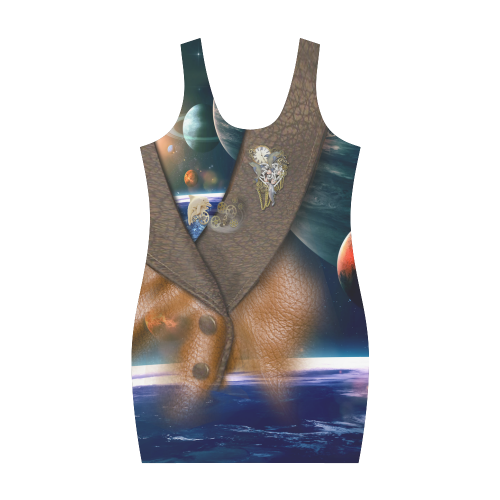 Our dimension of time Medea Vest Dress (Model D06)