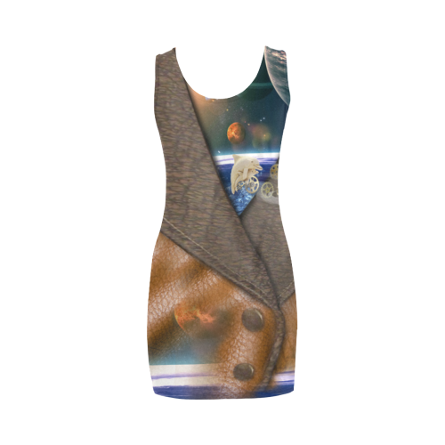 Our dimension of time Medea Vest Dress (Model D06)