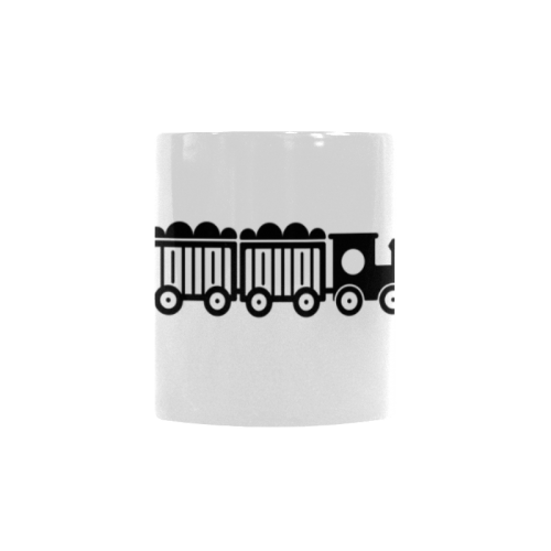 Train Tracks Custom Morphing Mug