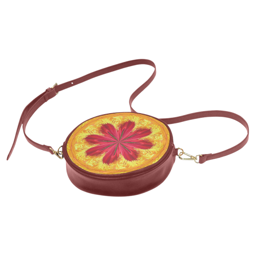 The Ring of Fire Round Sling Bag (Model 1647)