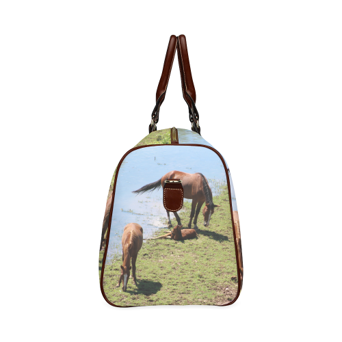 Salt River Wild Horses by Martina webster Waterproof Travel Bag/Small (Model 1639)