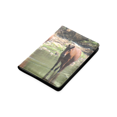 Wild Horses Along River by Martina Webster Custom NoteBook A5