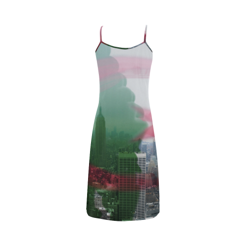 NYC Algeria Panorama Alcestis Slip Dress (Model D05)