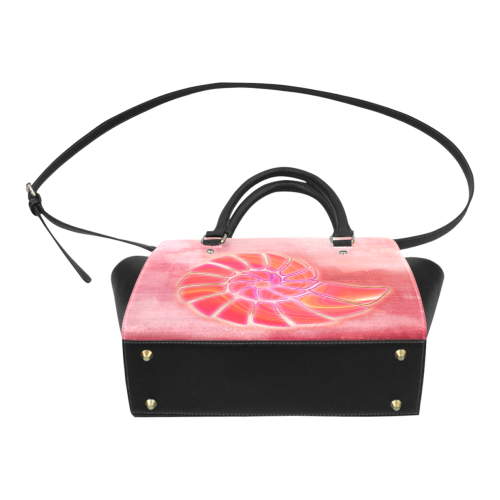 pink wash nautilus Classic Shoulder Handbag (Model 1653)