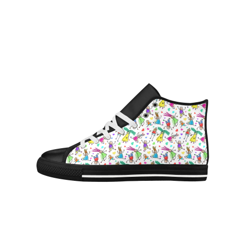 Multicolored HAPPY PEOPLE Line Drawing