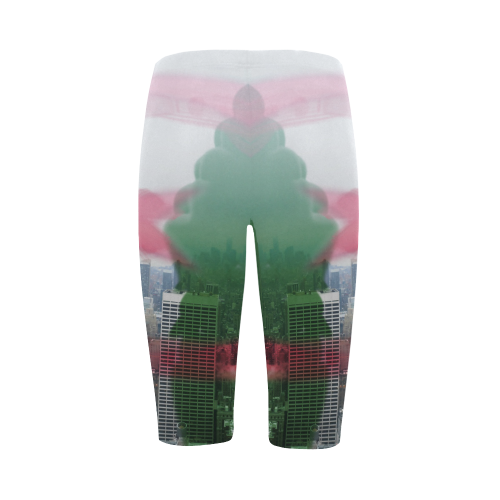 NYC Algeria Panorama Hestia Cropped Leggings (Model L03)