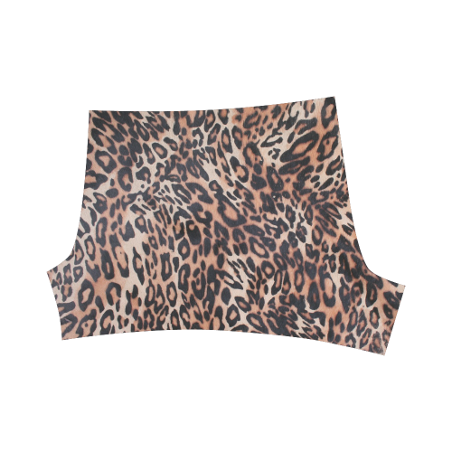 Leopard Print Briseis Skinny Shorts (Model L04)