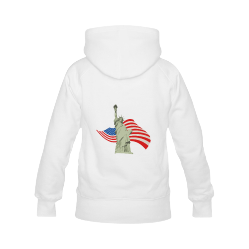 Statue of liberty Women's Classic Hoodies (Model H07)