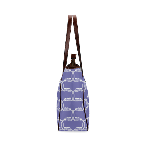 Train Tracks Pattern Classic Tote Bag (Model 1644)