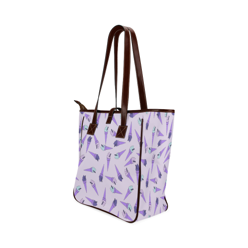 Purple Ice Cream Fun Classic Tote Bag (Model 1644)