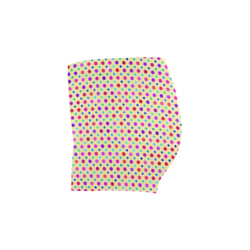 mixed dots 2 Briseis Skinny Shorts (Model L04)