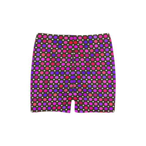 mixed dots 4 Briseis Skinny Shorts (Model L04)