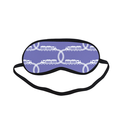 Train Tracks Pattern Sleeping Mask