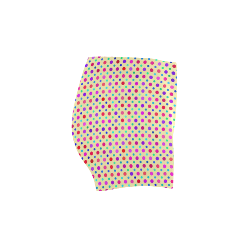 mixed dots 2 Briseis Skinny Shorts (Model L04)