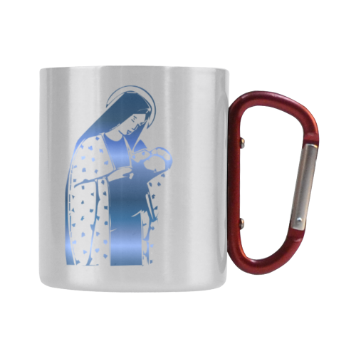 Blessed Mother holding Baby Jesus Classic Insulated Mug(10.3OZ)
