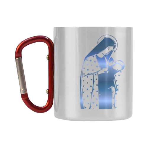 Blessed Mother holding Baby Jesus Classic Insulated Mug(10.3OZ)