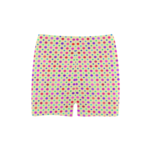 mixed dots 2 Briseis Skinny Shorts (Model L04)