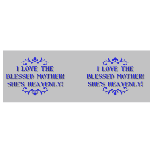 I love The Blessed Mother! She's Heavenly! Classic Insulated Mug(10.3OZ)