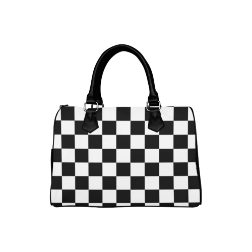 Classic Black and White Checkered Pattern