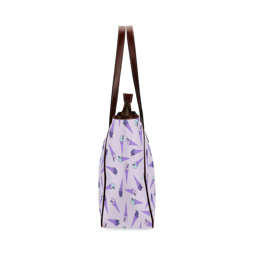 Purple Ice Cream Fun Classic Tote Bag (Model 1644)