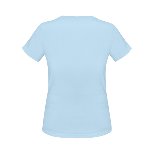 Catholic Holy Communion: Divine Mercy -Baby Blue Women's Classic T-Shirt (Model T17）