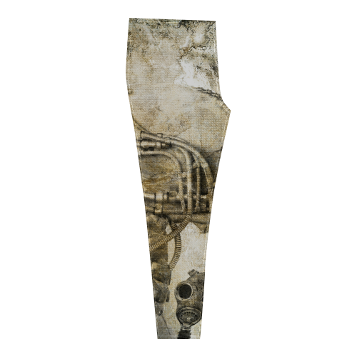 Awesome technical skull, vintage design Cassandra Women's Leggings (Model L01)
