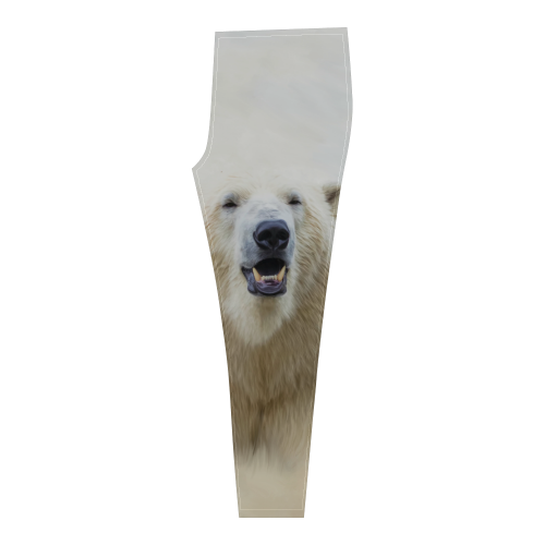 Cute  Zoo Polar Bear Cassandra Women's Leggings (Model L01)