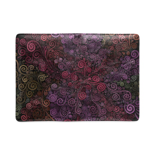 Psychedelic 3D Rose Abstract Custom NoteBook A5