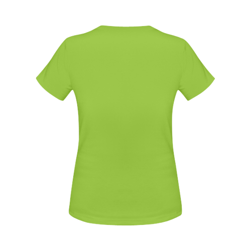 Catholic Holy Communion: Divine Mercy -Green Women's Classic T-Shirt (Model T17）