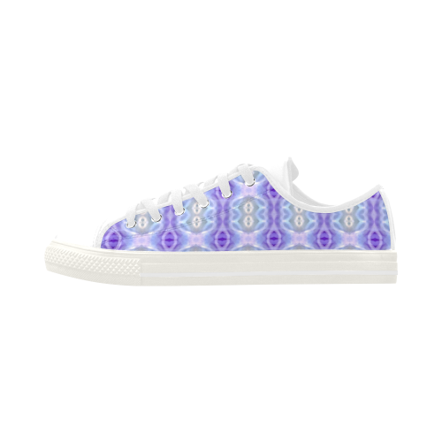 Light Blue Purple White Girly Pattern