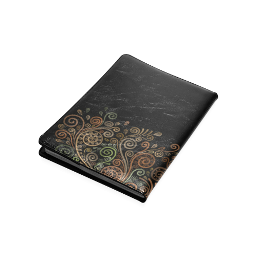 Psychedelic Sand Clock Custom NoteBook B5