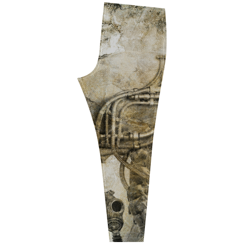 Awesome technical skull, vintage design Cassandra Women's Leggings (Model L01)