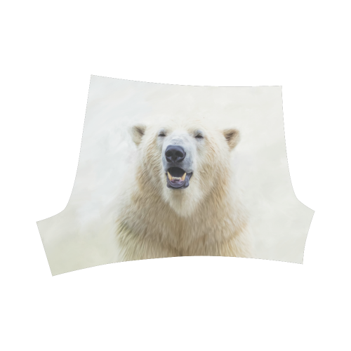 Cute  Zoo Polar Bear Briseis Skinny Shorts (Model L04)