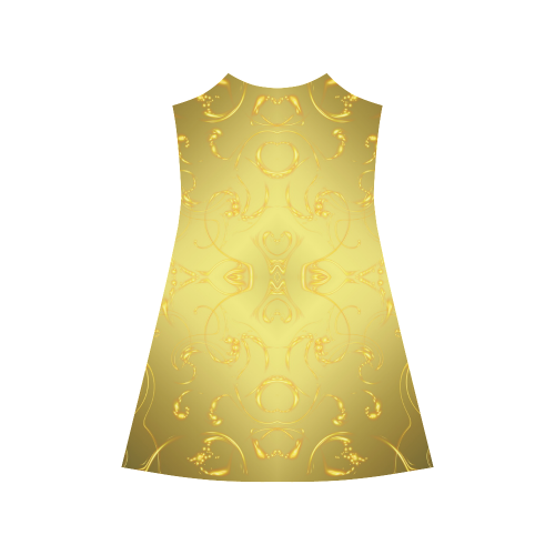 art modern pattern Alcestis Slip Dress (Model D05)