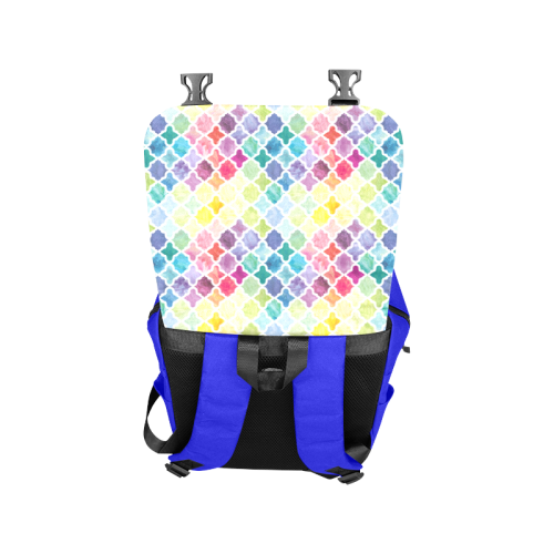 watercolor pattern Casual Shoulders Backpack (Model 1623)