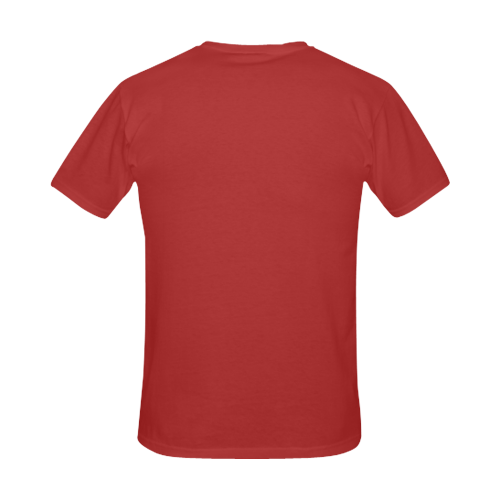 Catholic Holy Communion: Divine Mercy -Maroon Men's Slim Fit T-shirt (Model T13)