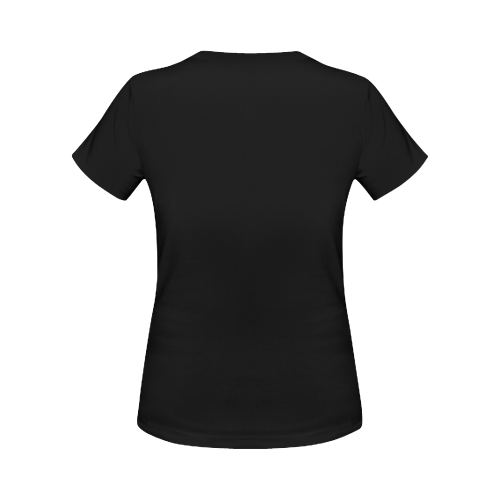 Catholic Holy Communion: Divine Mercy - Black Women's Classic T-Shirt (Model T17）