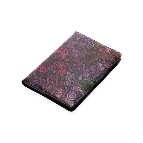 Psychedelic 3D Rose Abstract Custom NoteBook A5